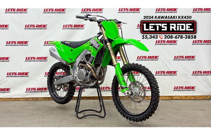 2024 Kawasaki KX450