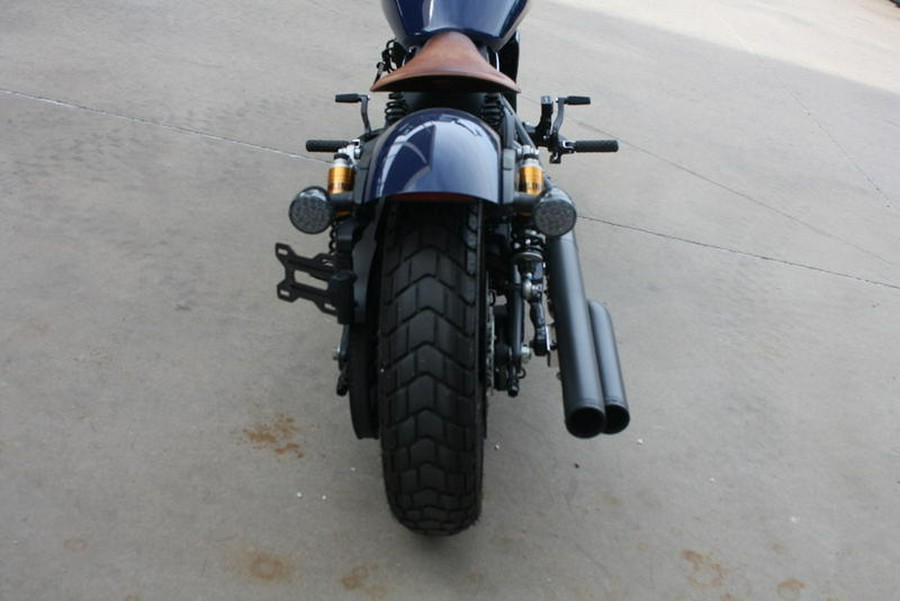 2023 Indian Motorcycle® Scout® Bobber ABS Springfield Blue Metallic