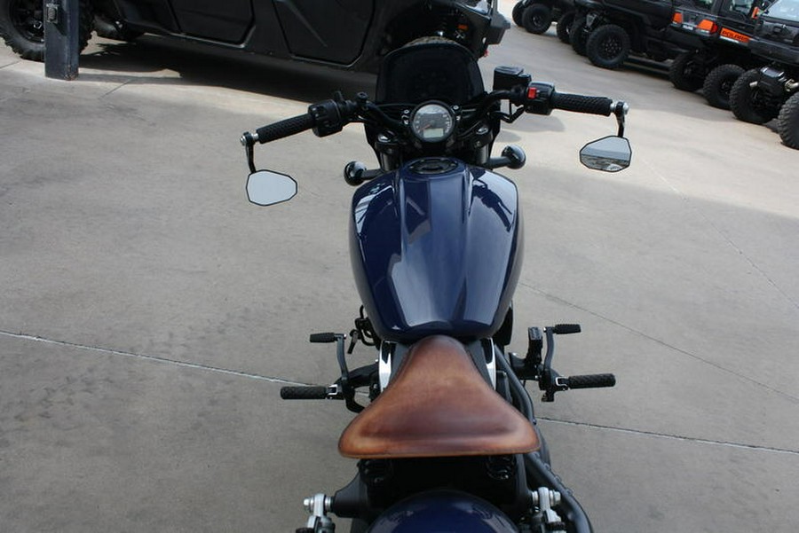 2023 Indian Motorcycle® Scout® Bobber ABS Springfield Blue Metallic