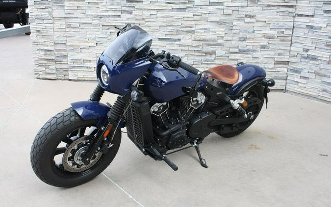 2023 Indian Motorcycle® Scout® Bobber ABS Springfield Blue Metallic