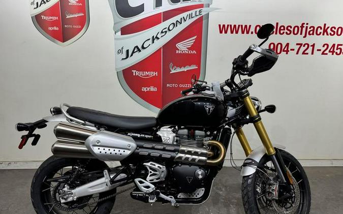 2024 Triumph Scrambler 1200 XE Sapphire Black