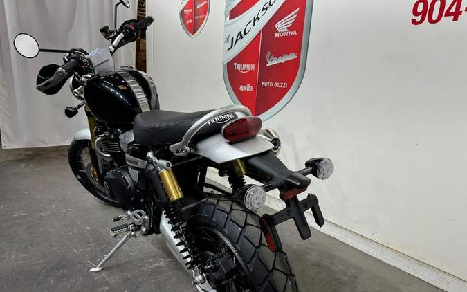 2024 Triumph Scrambler 1200 XE Sapphire Black