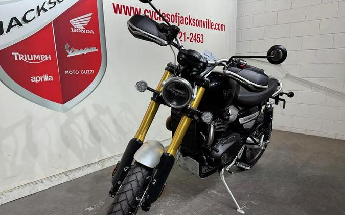 2024 Triumph Scrambler 1200 XE Sapphire Black