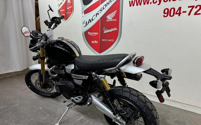 2024 Triumph Scrambler 1200 XE Sapphire Black