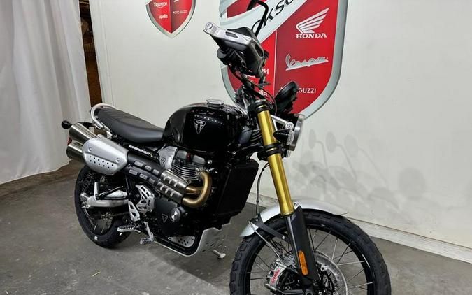 2024 Triumph Scrambler 1200 XE Sapphire Black