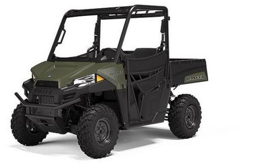 Used 2020 POLARIS RANGER 500 SAGE GREEN Base