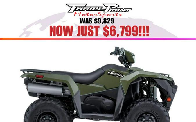 2025 Suzuki KingQuad 750 AXi