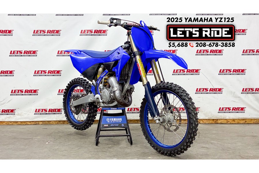 2025 Yamaha YZ125SL