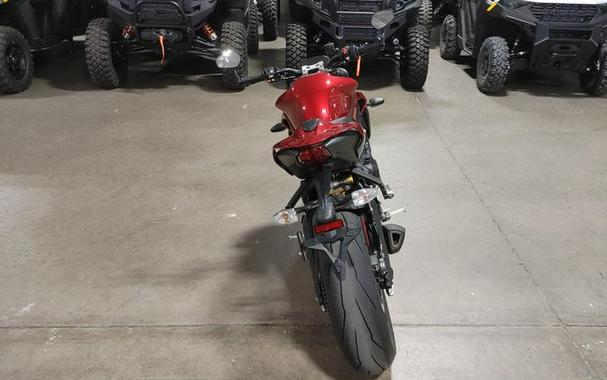 2024 Triumph Street Triple 765 RS Carnival Red