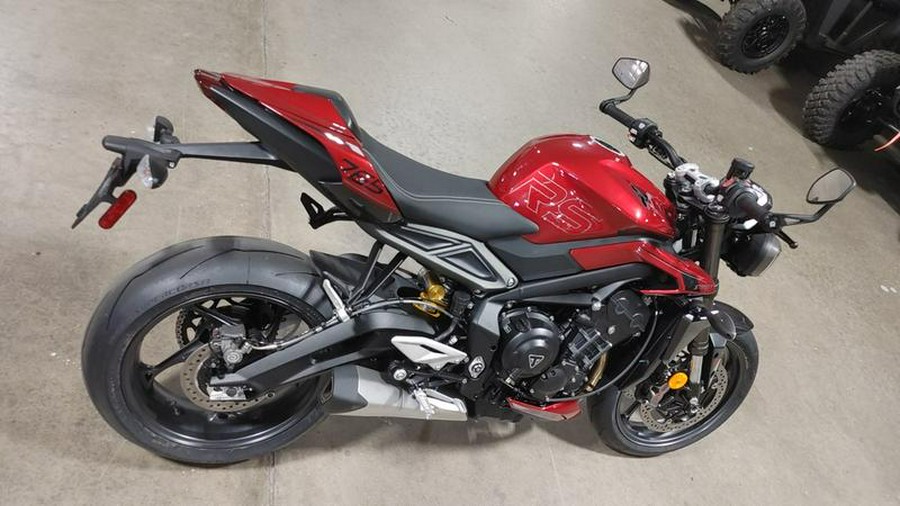 2024 Triumph Street Triple 765 RS Carnival Red