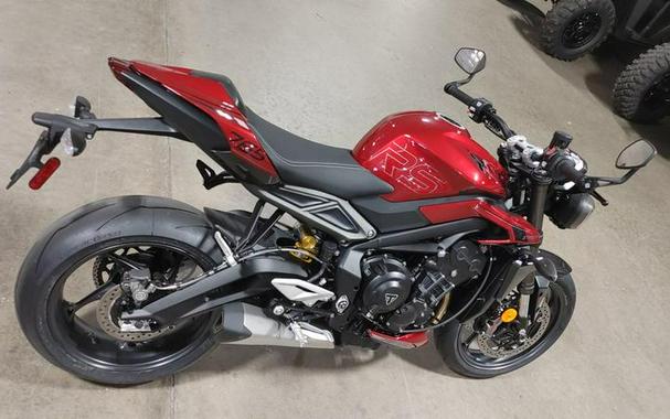 2024 Triumph Street Triple 765 RS Carnival Red