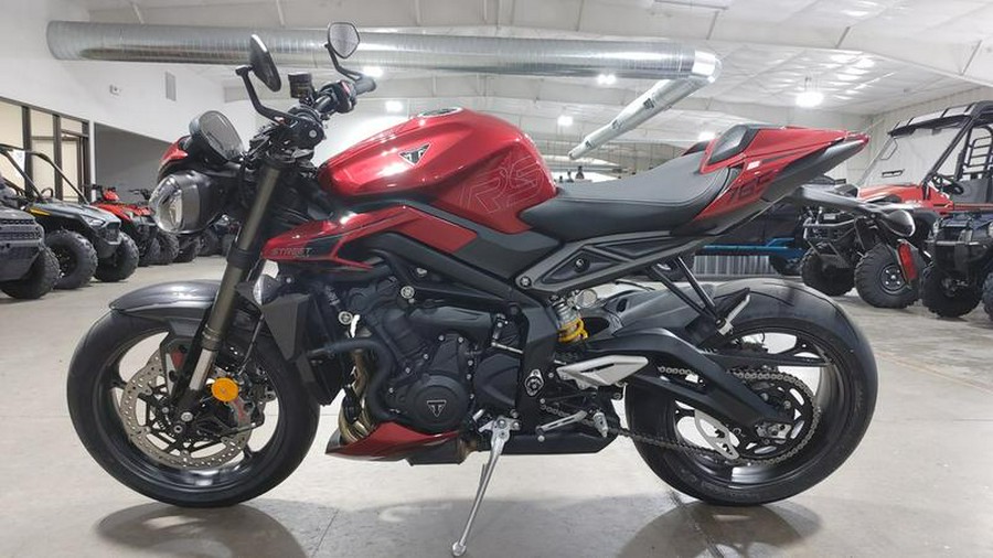 2024 Triumph Street Triple 765 RS Carnival Red