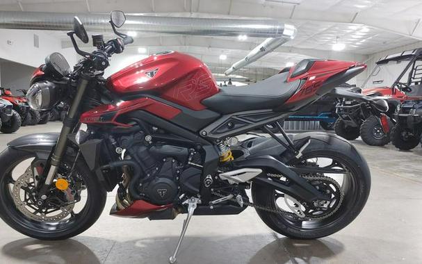 2024 Triumph Street Triple 765 RS Carnival Red