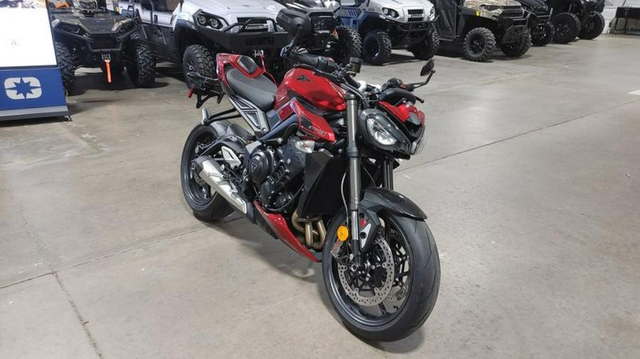 2024 Triumph Street Triple 765 RS Carnival Red