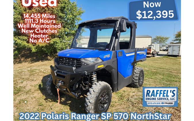 2022 Polaris Industries Ranger SP 570 NorthStar Polaris Blue