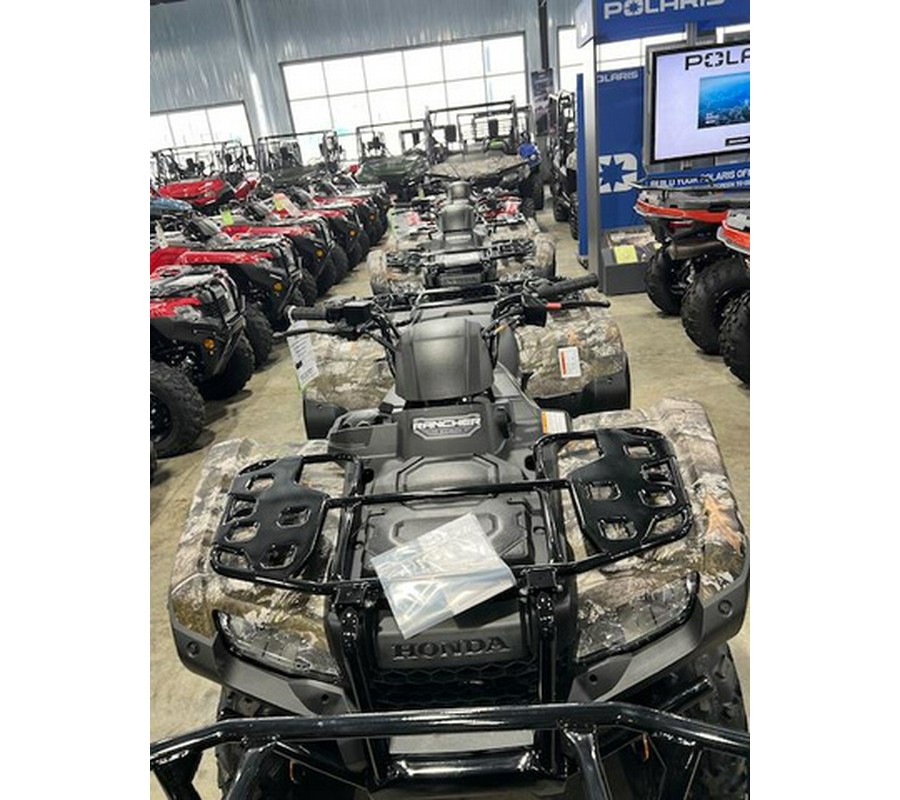2026 Honda RANCHER FOOT SHIFT 4X4 CAMO