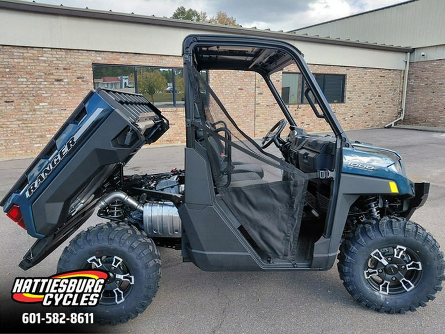 2026 Polaris Ranger XP 1000 Premium Blue Labyrinth