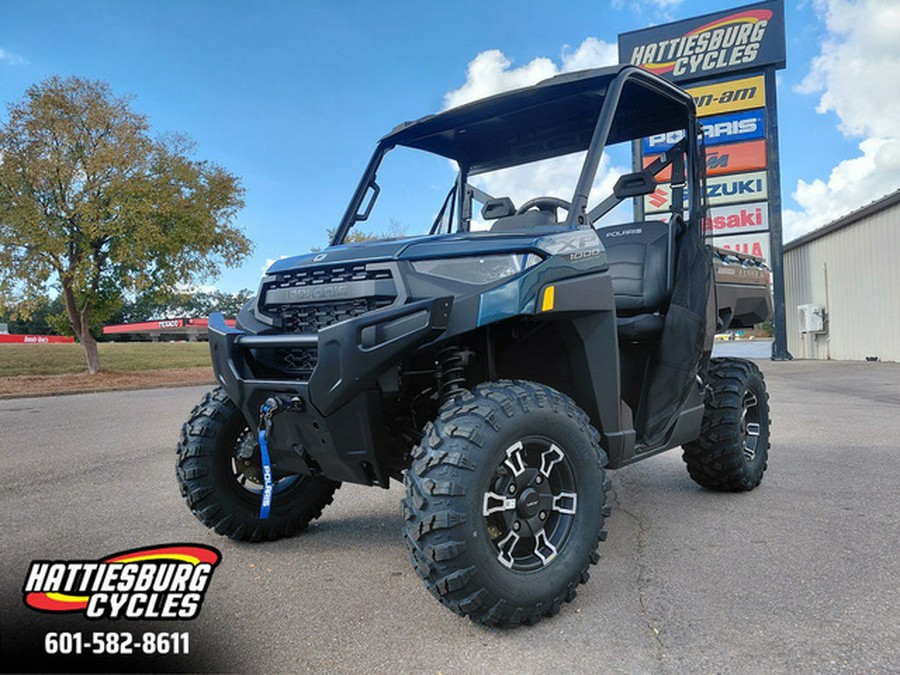 2026 Polaris Ranger XP 1000 Premium Blue Labyrinth