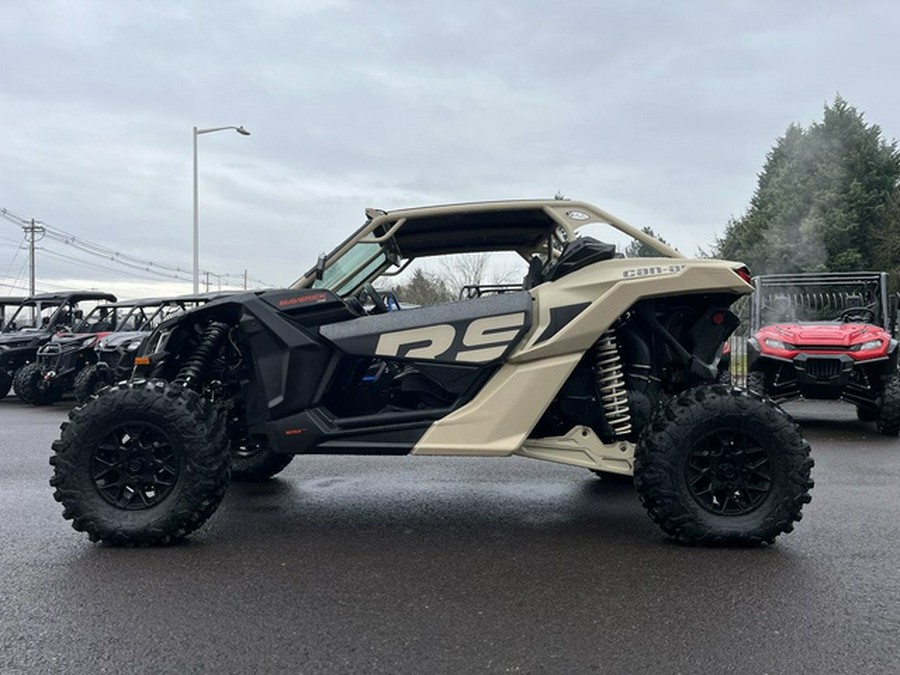 2022 Can-Am Maverick X3 RS Turbo RR Desert Tan & Carbon Black