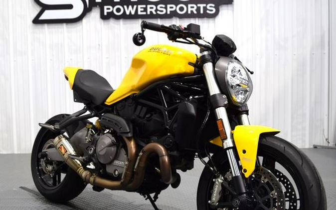 2018 Ducati Monster 821 Yellow