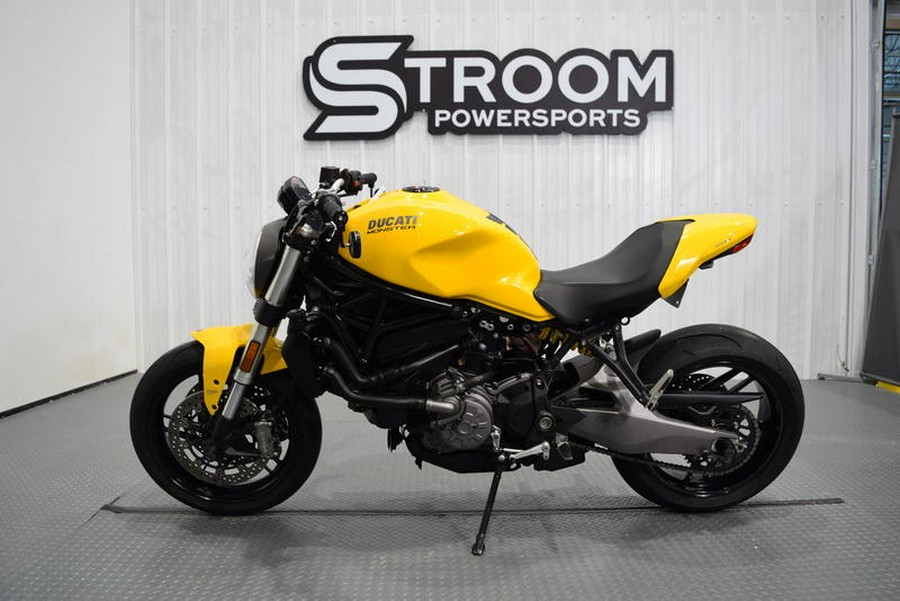 2018 Ducati Monster 821 Yellow