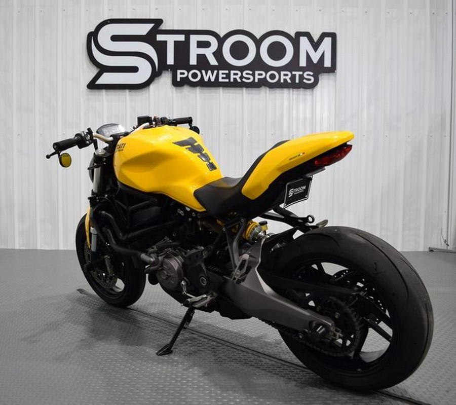 2018 Ducati Monster 821 Yellow