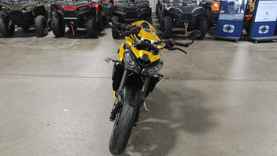 2024 Triumph Street Triple 765 RS Cosmic Yellow