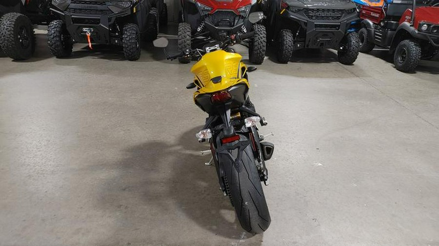 2024 Triumph Street Triple 765 RS Cosmic Yellow