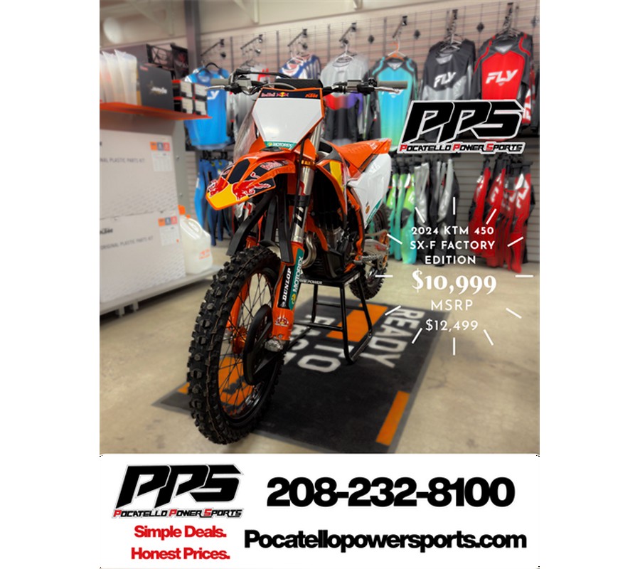 2024 KTM 450 SX-F Factory Edition