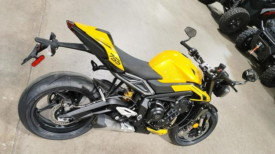 2024 Triumph Street Triple 765 RS Cosmic Yellow