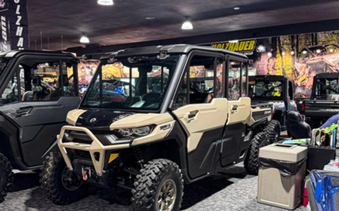 2024 Can-Am Defender MAX Limited HD10 Desert Tan & Timeless Bl