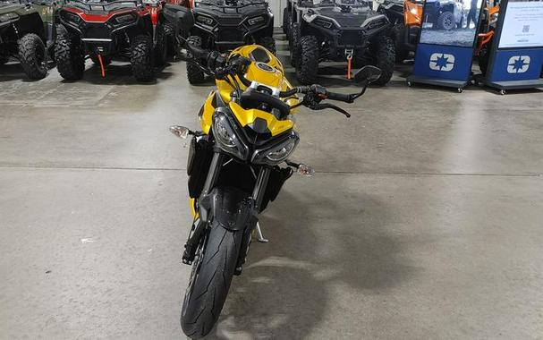 2024 Triumph Street Triple 765 RS Cosmic Yellow