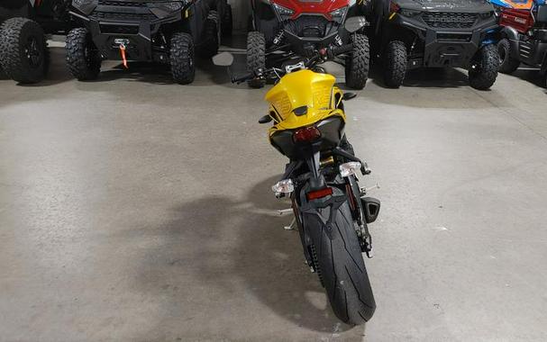 2024 Triumph Street Triple 765 RS Cosmic Yellow