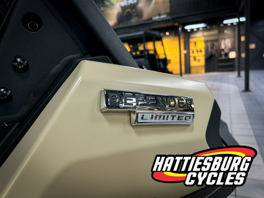 2026 Can-Am Defender Limited HD11 Desert Tan & Carbon Black