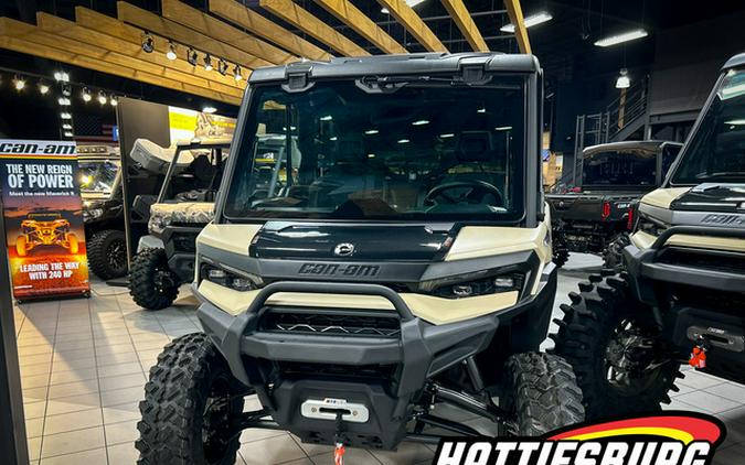 2026 Can-Am Defender Limited HD11 Desert Tan & Carbon Black