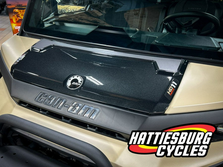 2026 Can-Am Defender Limited HD11 Desert Tan & Carbon Black