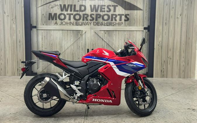2025 Honda CBR500R ABS