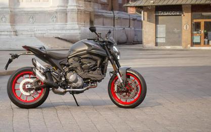 2025 Ducati Monster Plus Aviator Grey