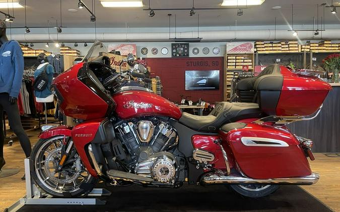 2024 Indian Motorcycle® Pursuit® Limited® with PowerBand Audio Package Sunset Red Metallic