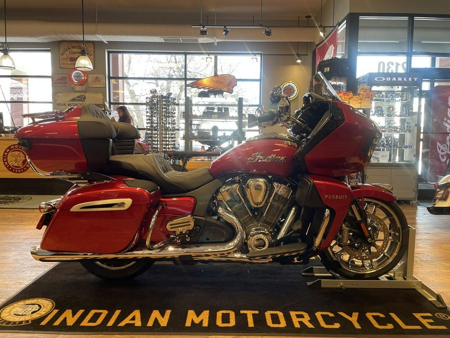 2024 Indian Motorcycle® Pursuit® Limited® with PowerBand Audio Package Sunset Red Metallic