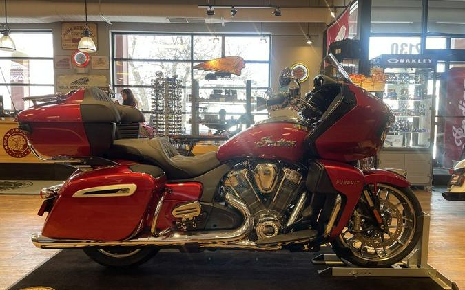 2024 Indian Motorcycle® Pursuit® Limited® with PowerBand Audio Package Sunset Red Metallic