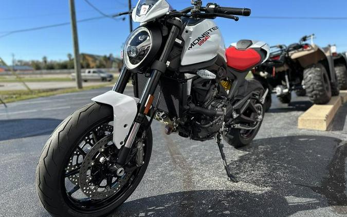 2024 Ducati Monster Plus Iceberg White