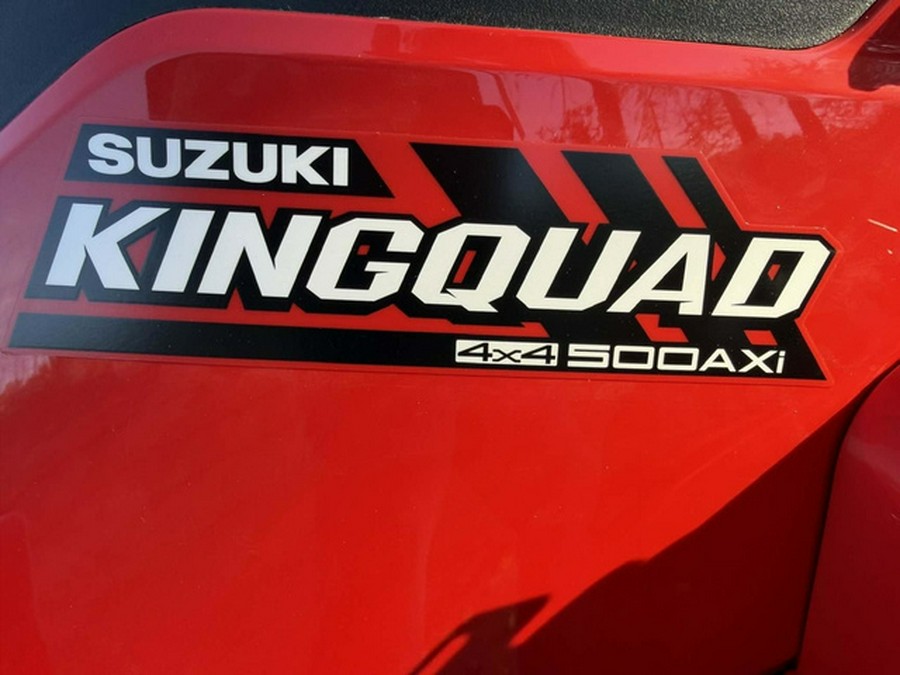 2025 Suzuki KingQuad 500 AXI