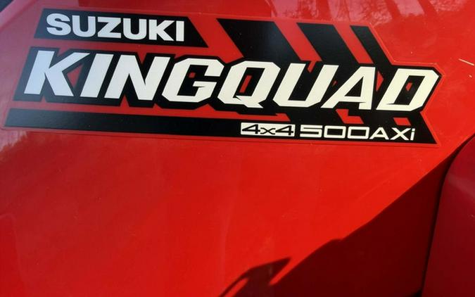2025 Suzuki KingQuad 500 AXI