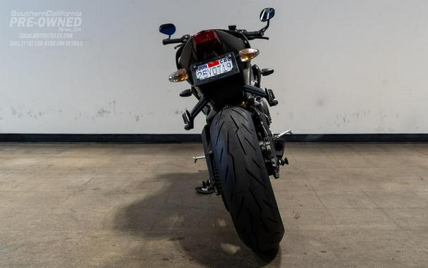 2022 Triumph Street Triple RS Matte Jet Black