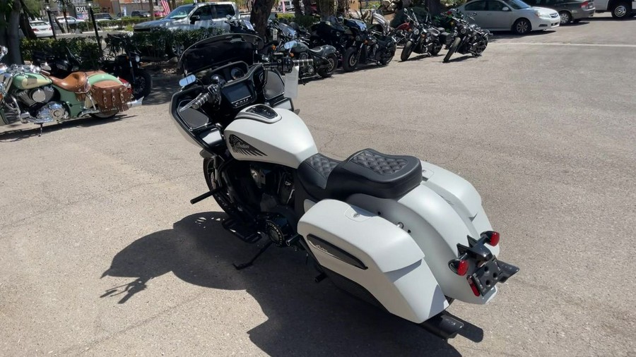 2021 Indian Motorcycle® Challenger® Dark Horse White Smoke