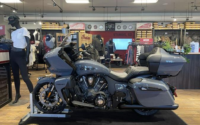 2024 Indian Motorcycle® Pursuit® Dark Horse® with PowerBand Audio Package Stealth Gray