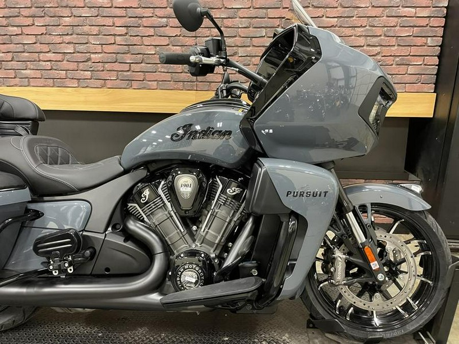 2024 Indian Motorcycle® Pursuit® Dark Horse® with PowerBand Audio Package Stealth Gray