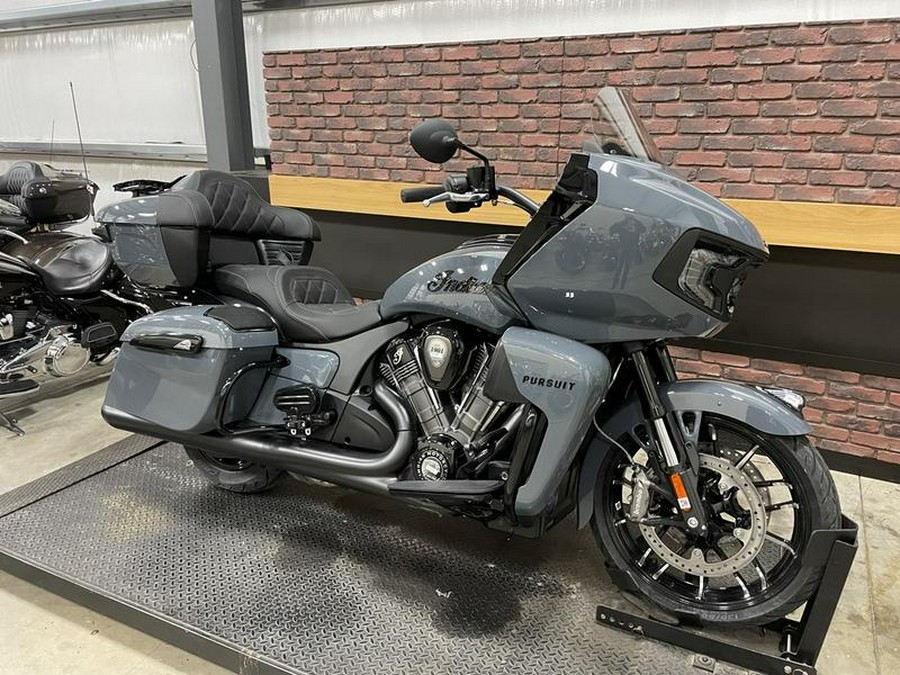 2024 Indian Motorcycle® Pursuit® Dark Horse® with PowerBand Audio Package Stealth Gray