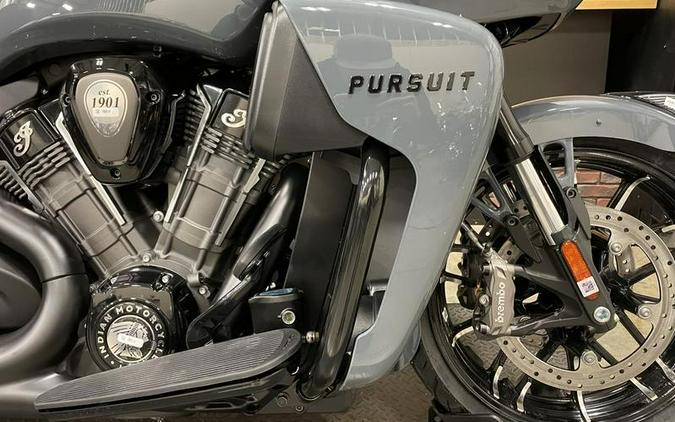 2024 Indian Motorcycle® Pursuit® Dark Horse® with PowerBand Audio Package Stealth Gray